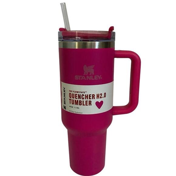 Stanley Cosmo Pink Valentines Day 40oz Target Tumbler - Picture 1 of 8